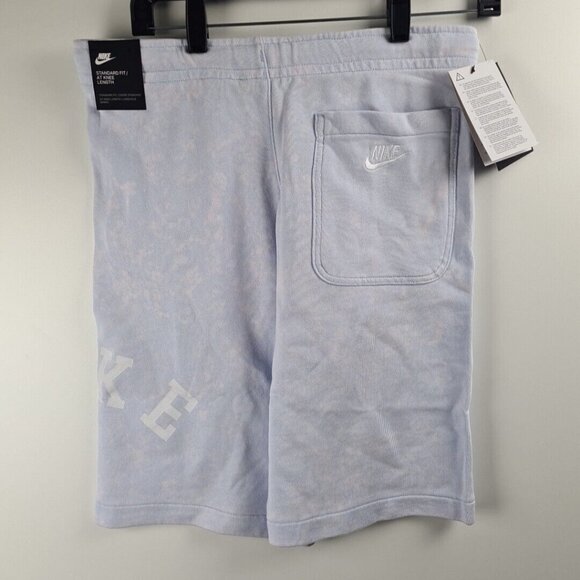 Nike Standard Fit At knee Length Men's Short Pants Blue Run Size L - Picture 10 of 13